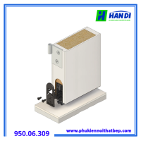 Thanh Chắn Bụi Tự Động RP127Si 600mm Hafele 950.06.309
