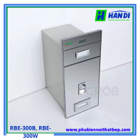 Thùng gạo mặt gương điện tử RBE-300B, RBE-300W