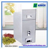 Thùng gạo mặt gương RBK304-30WH
