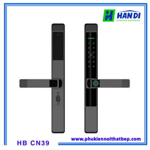 Khóa cửa nhôm điện tử Hubert HB CN39
