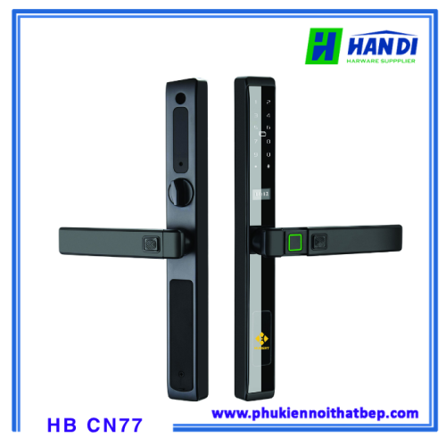 Khóa cửa nhôm điện tử Hubert HB CN77
