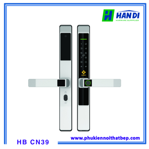 Khóa cửa nhôm điện tử Hubert HB CN39