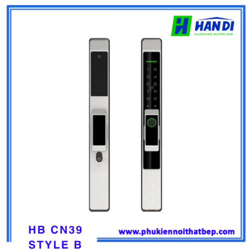 Khóa vân tay Hubert cửa nhôm HB CN39 STYLE B