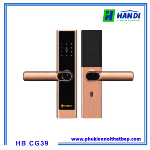 Khóa điện tử cửa gỗ Hubert HB CG39 Mini