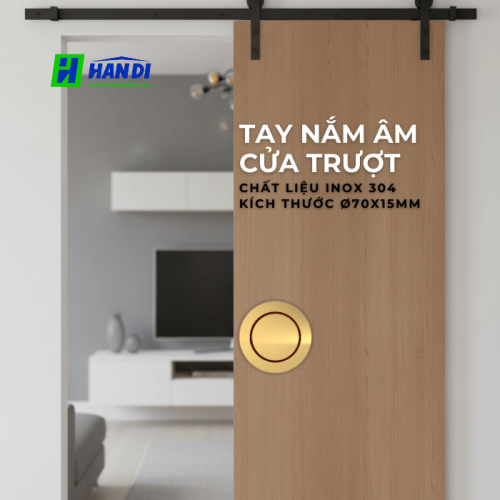 Tay nắm âm cửa trượt IMUNDEX 709.18.190 