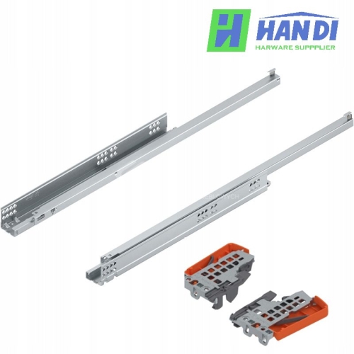 Ray âm Blum TANDEM giảm chấn mở 3/4 Tích Hợp Nhấn Mở