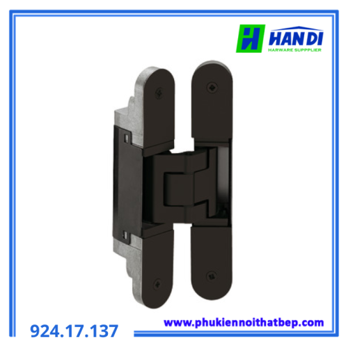 Bản lề âm TE 340 3D, ĐEN HAFELE 924.17.137
