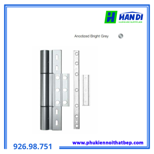 Bản lề cánh cánh XF55 anod xám HAFELE 926.98.751