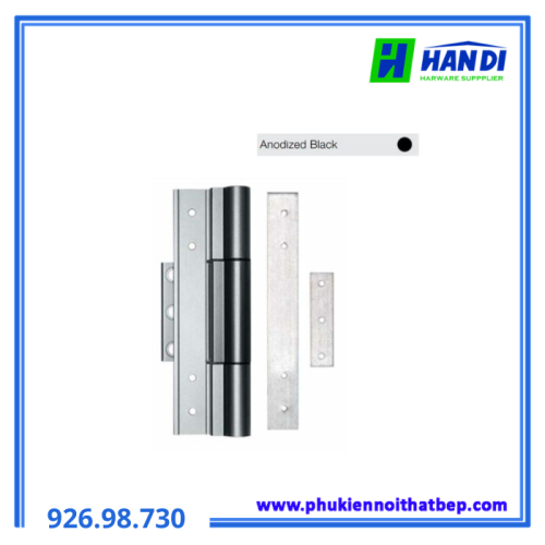 Bản lề cánh khung anod đen HAFELE 926.98.730