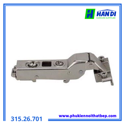 Bản lề khung nhôm đố nhỏ trùm nửa HAFELE 315.26.701