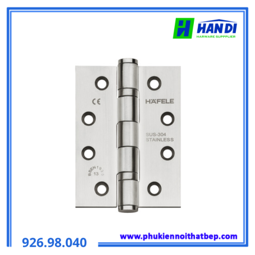 Bản lề lá chống cháy 2 vòng bi HAFELE 926.98.040