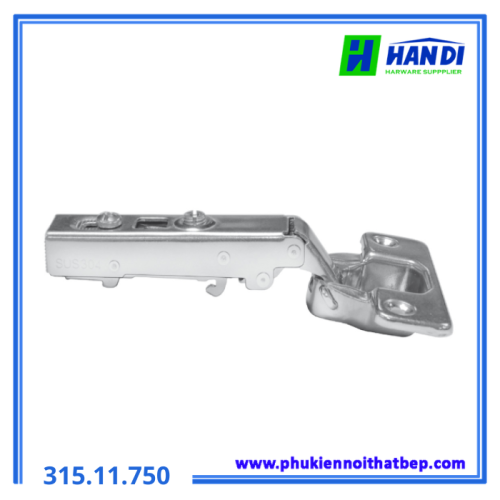 Bản lề SM 110 độ trùm ngoài giảm chấn HAFELE 315.11.750