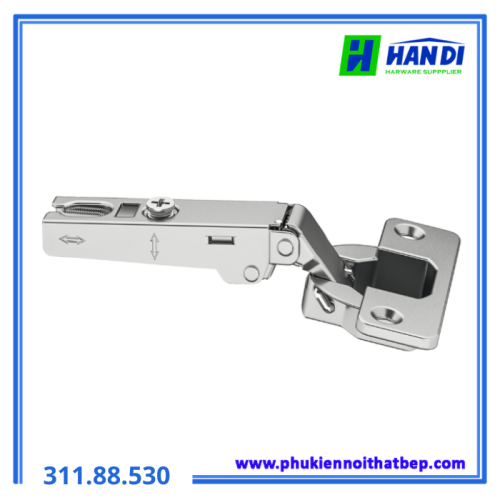 Bản lề trượt không giảm chấn trùm ngoài HAFELE 311.88.530