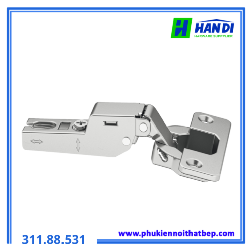 Bản lề trượt không giảm chấn trùm nửa HAFELE 311.88.531