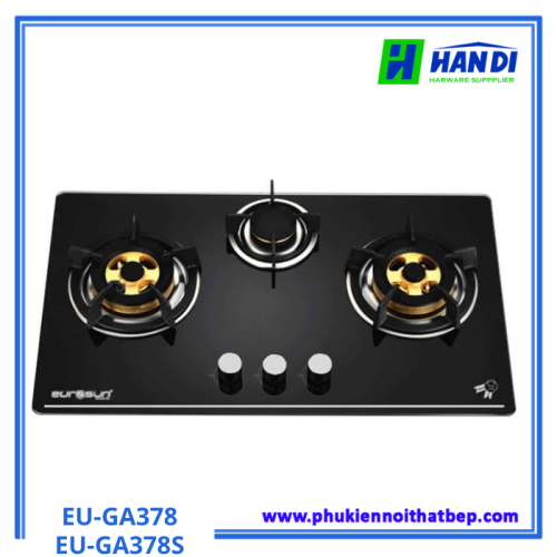 Bếp gas âm 3 lò nấu EUROSUN EU-GA378/EU-GA378S
