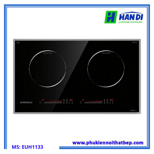 Bếp từ 2 vùng nấu EUH1133–Eurogold