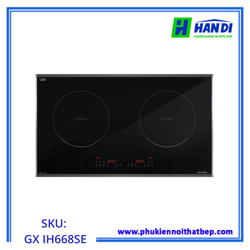 Bếp từ 2 vùng nấu GRANDX GX IH668SE