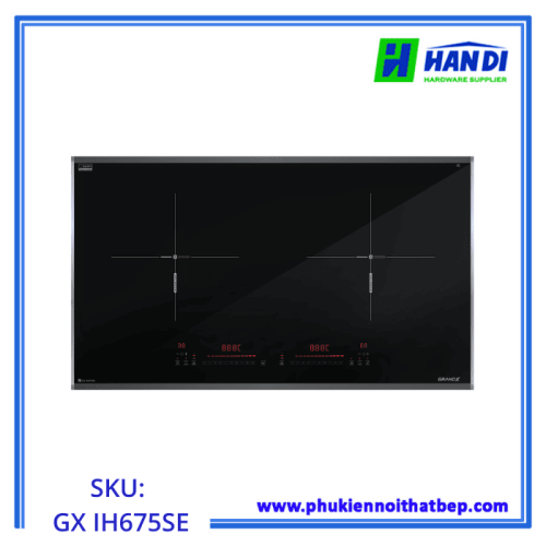 Bếp từ 2 vùng nấu GRANDX GX IH675SE