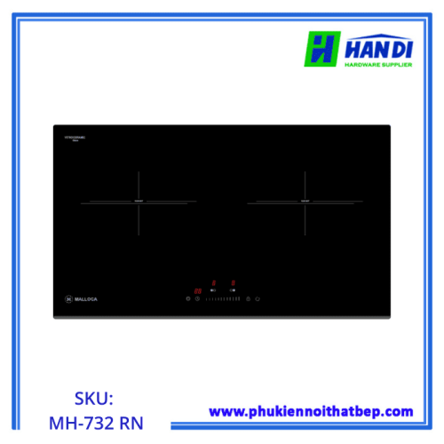 Bếp hồng ngoại 2 vùng nấu MALLOCA MH-732 RN