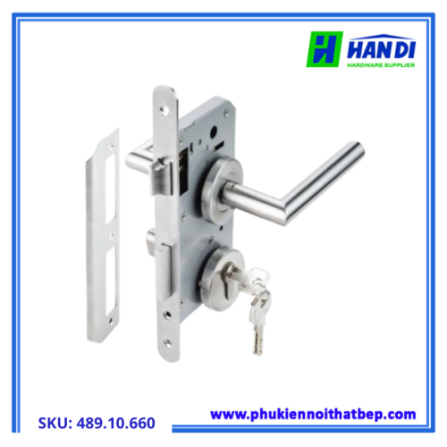 Bộ Khóa Cửa Tay Nắm Chụp Tròn Kiểu G1 Hafele 499.62.505