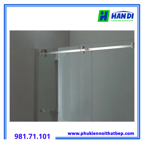 Bộ phụ kiện cửa trượt phòng tắm kính Hafele 981.71.101