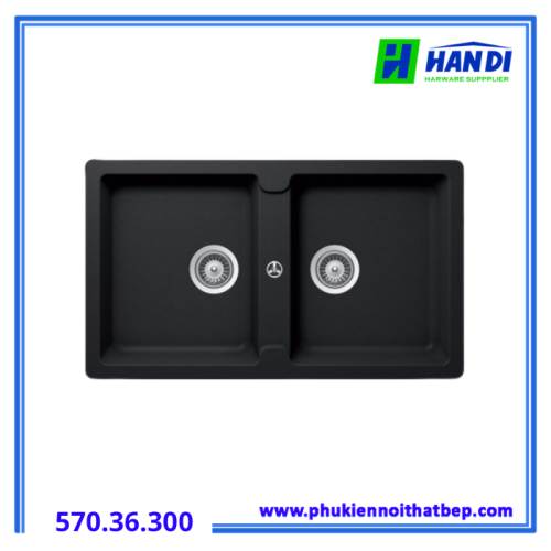 Chậu rửa chén bát đá HS19-GEN2S90 Hafele 570.36.300