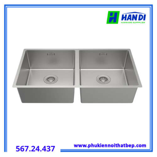 Chậu Rửa Chén Bát Inox HS24-SSN2S-870 Hafele 567.24.437