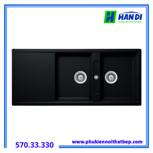 Chậu Rửa Chén Đá HS20-GKD2S80 Hafele 570.33.330