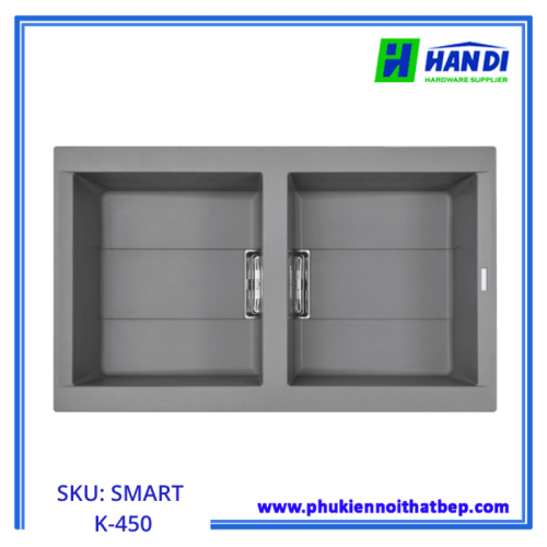 Chậu rửa chén đá MALLOCA SMART K-450