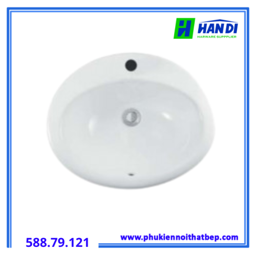 Chậu sứ âm bàn Hafele 588.79.121