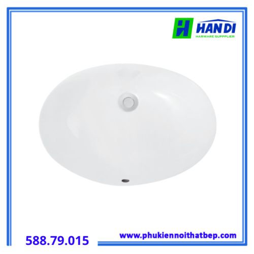 Chậu Sứ Lavabo Âm Bàn Sapporo 570 Hafele 588.79.015