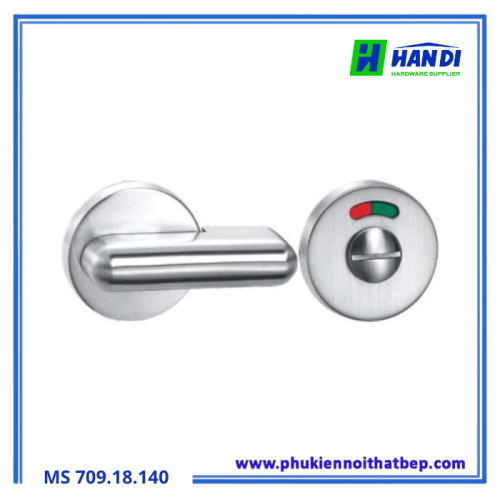 Chốt cửa vệ sinh IMUNDEX 709.18.140, INOX 304.