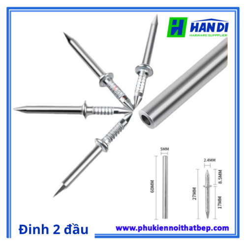 Đinh 2 đầu cao cấp
