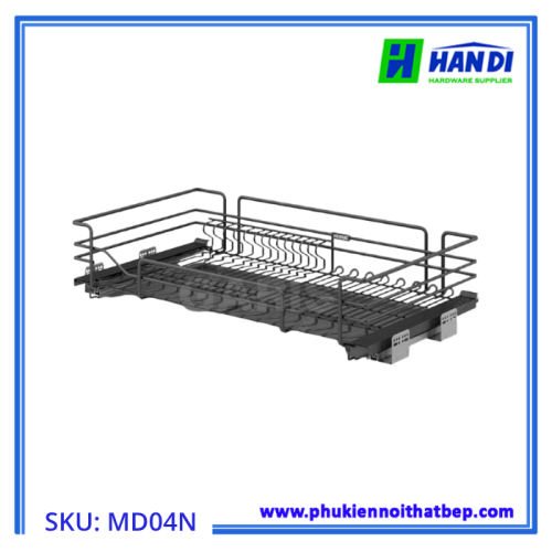 Giá xoong nồi/bát đĩa, nan oval GARIS MD04.70N, MD04.80N, MD04.90N