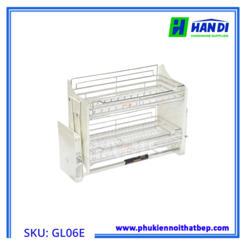 Giá bát đĩa nâng hạ cơ, nan dẹt GARIS GL06.60E, GL06.70E, GL06.80E, GL06.90E