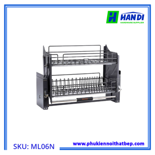 Giá bát đĩa nâng hạ cơ, nan Oval ML06.70N, ML06.80N, ML06.90N