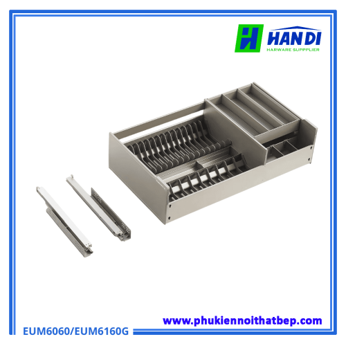 Giá bát đĩa hộp nhôm Anode cao cấp Eurogold EUM6060, EUM6160G