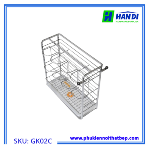 Giá dao thớt gia vị, chai lọ GARIS GK02.25C