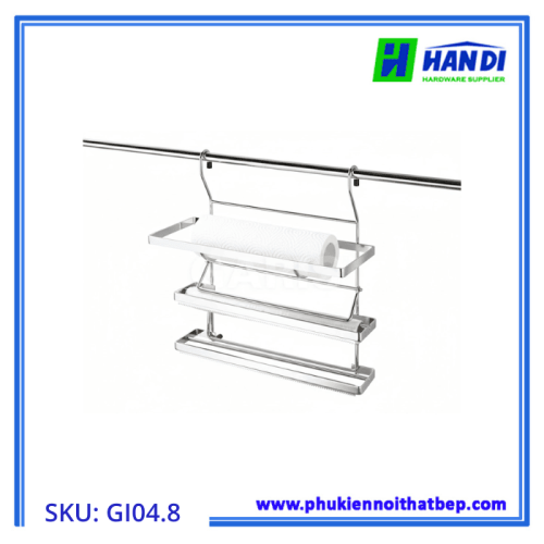 Giá để cuộn giấy Inox 304 GARIS GI04.8