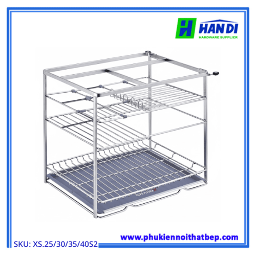 Giá đựng chai lọ gia vị GRANDX XS.25/ 30/ 35/ 40S2