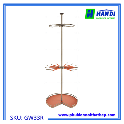 Giá xoay, treo góc tủ quần áo GARIS GW33R
