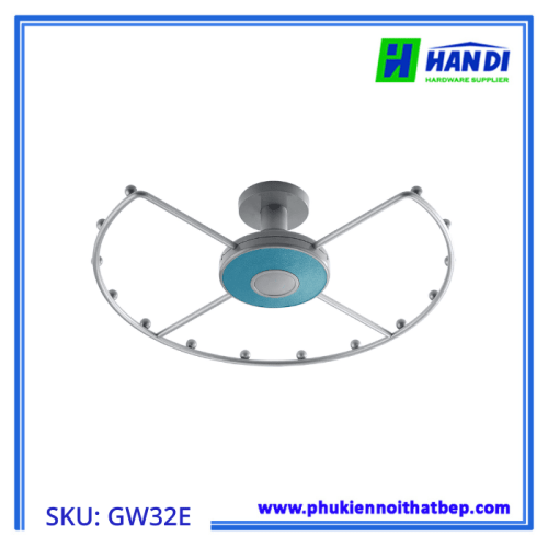 Giá xoay, treo trần góc tủ quần áo GARIS GW32E