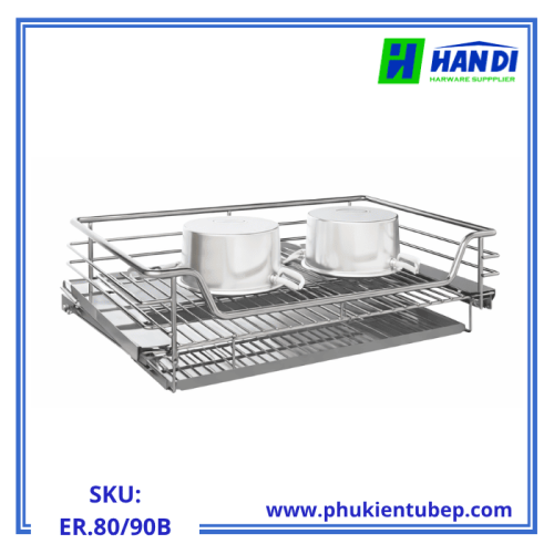 Kệ đựng xoong nồi nan tròn EUPLUS ER.80B, ER.90B