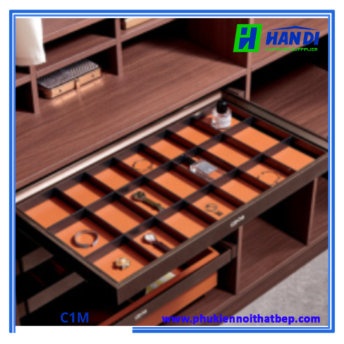 Kệ để đồ trang sức có ngăn Grob C1M