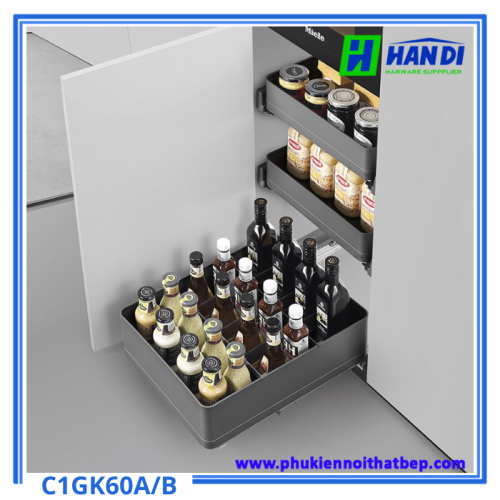Kệ đựng đồ khô độc lập từng tầng Grob C1GK60A, C1GK60B