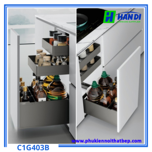 Kệ đựng gia vị, chai lọ 3 tầng Grob C1G403B