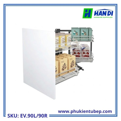 Kệ góc liên hoàn nan dẹt EUPLUS EV.90L, EV.90R