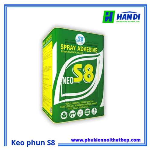 Keo phun S8 thùng 10 kg