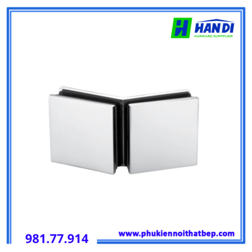 Kẹp kín màu Chrome bóng Hafele 981.77.914