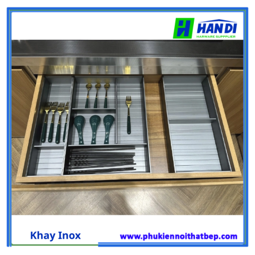 Khay chia nhôm chiều sâu tủ 470 E